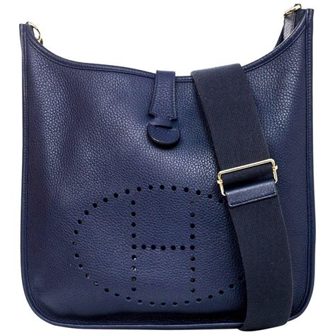 hermes evelyne deep blueri drop off|Hermès Clemence Evelyne III 33 .